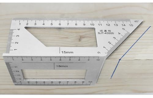 Winkelmesser-Quadratwerkzeug – 45/90-Grad-Winkelmesser-Anreißwinkellineal