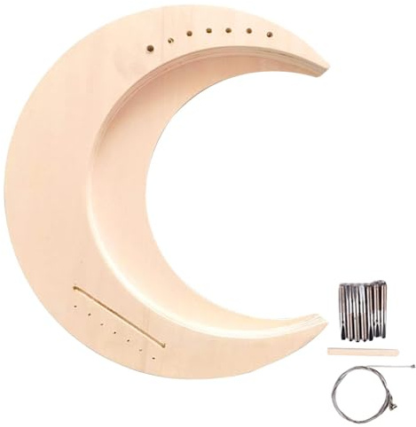 DIY Kids Lyre – Bausatz für Instrumente & Seil aus Holz, Bauprojekt für Anfänger, handgefertigte Harfe, Bausatz