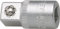 HAZET 858-1 Adapter, 6.3 mm