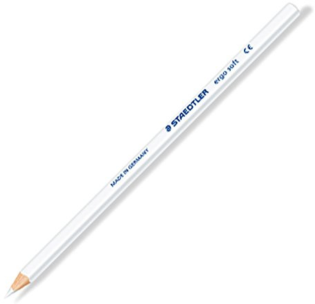 Staedtler 157-0 Dreikant-Buntstift ergosoft, dreieckig, weiß