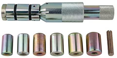 KS TOOLS Kupplungs-Zentrier-Werkzeug-Satz Ø 24,0-36,0 mm mit Zentrierhülsen, 9-tlg (150.2380)