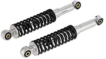 SWH Set: Federbeine, verstellbar, schwarz, Länge: ca. 280mm - Simson KR51 Schwalbe, SR4 Vogelserie