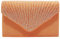 wocharm Womens Ladies Satin Diamante Clutch Bag Envelope Handbag Evening Bridal Bag Wedding Fashion Prom Vintage Shoulder Bags(Orange)