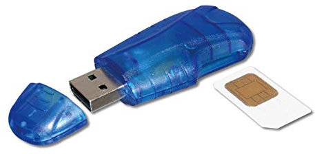 SM-PC®, USB 2.0 SIM-Card Reader Leser SMS Backup Copy Simkarten #099