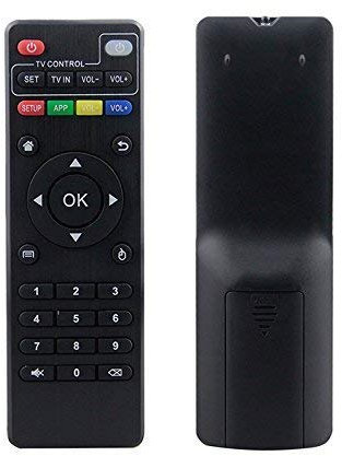 AMGUR Télécommande de rechange pour Android TV Box MXQ, MXQ Pro 4K, M8S, MXQ Pro, MXQ-4K, M8S Plus, T95N, T95M Android Smart TV Box X96, X96 Mini Télécommande