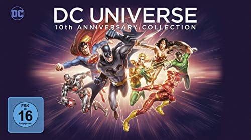 DC Universe 10th Anniversary Collection (19 Discs) [Blu-ray]