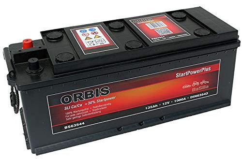 Orbis BS63544 12V 135Ah 1000A HD LKW-Batterie