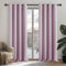 Deconovo Tende Oscuranti per Interni 2 Pezzi 260 CM Altezza, Termiche Isolanti, Anti-Rumore, con Anelli, Ideali per Camera da Letto e Soggiorno, 140x260 CM, Rosa Chiaro