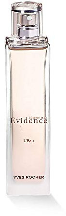 Yves Rocher COMME UNE EVIDENCE Eau de Toilette l'EAU 75 ml | blumig-frischer Duft für Damen mit Rose & Rhabarber | Parfum Damen | Damen Parfüm mit blumigen und sinnlichen Noten