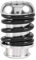 Perilla de cambio manual de 5 velocidades, Palanca universal de la cabeza del palillo del cambio de la palanca del resorte del coche con 3 adaptadores 8mm 10mm 12mm(Negro)