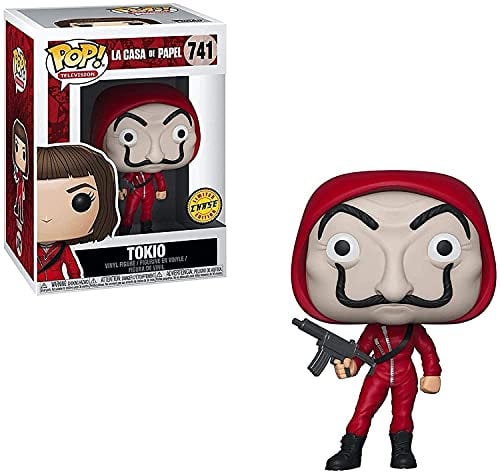 Funko Pop LA CASA di Carta Tokio 741 Figure Chase 9 CM Serie TV