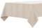 BALCONY & FALCON Rectangle Tablecloth, Wrinkle Resistant and Water Proof Table cloth, Decorative Linen Fabric Tablecloths for Dining, Parties, Kitchen, Wedding and Outdoor Use (Cream, 140x180cm)