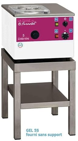Sorbetière à extraction manuelle - Série gel - 5 litres/heure - Furnotel