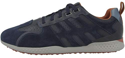 Geox Herren U Snake.2 B Sneaker, Navy Dk Avio, 41 EU