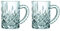 Spiegelau & Nachtmann Noblesse 95635 2er Set Bierkrug 617/92, 300 Milliliter, Modern, Glas, Wiederverwendbar, Zuhause, Becher, Trinkbecher, Alle Gelegenheiten, Kind, Körperpflegeprodukt gratis