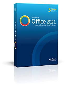SoftMaker Office Home & Business 2021 für Windows|Home & Business|1 Gerät im Unternehmen / 5 Geräte im Haushalt|Perpetual|PC|Disc|Disc