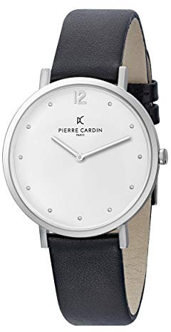 Pierre Cardin Damen Analog Quarz Armbanduhr Belleville Simplicity
