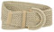 Allegra K Damen Wide Woven Waist Belts Geflochtene Gürtel für Dress Chunky Buckle Beige 60-90cm/23.62-35.43