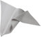 EXNER Hals-Tuch, Schal, Küchen-Krawatte, für Koch, Bäcker, Konditor, Küche, Gastronomie, B 115 x L 75cm x L 75cm, Baumwoll-Mischgewebe, Farbe silbergrau