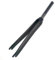 aiNPCde 700c Federgabel 3K Kohlefaser Fahrrad Vorderradgabel 345g ± 5g Schwarz