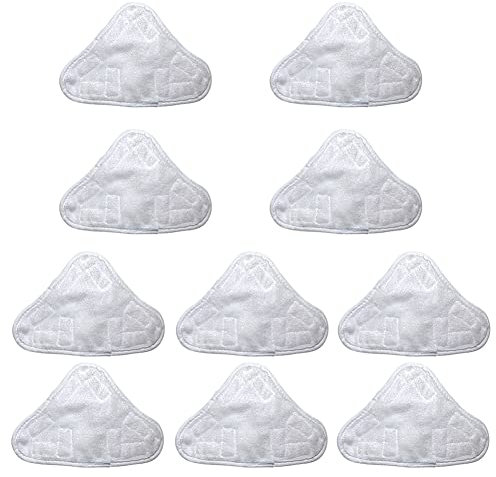 Oikabio Pads for H2O H20 X5 Fregoan Steam Cleaner Steam Mop Mop Cloth Cover Pack of 10