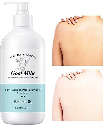 Niacinamid-Körperwaschmittel, Körperpeeling-Duschgel, Melanin Body Exfoliator Skin Lighten Up Body Wash mit feuchtigkeitsspendendem Niacinamid für verschiedene Hauttypen Voihamy