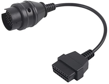 OBD2 Diagnose Adapter, OBDII Adapterkabel 38Pin auf 16Pin für OBD Diagnosegerät, OBD2 Diagnose Kabel für 38 Pin Anschluss, OBD2 38-polig auf 16-polig Verlängerung konvertierung Car Extension Adapter
