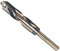 CoCud Reducido Vástago Helicoidales Brocas, 18,5mm Corte Filo, Titanio y Nitruro Revestido Alta Velocidad Acero 4341 - (Aplicaciones: para Inoxidable Acero Perforación Máquina)