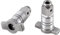 PRATYAHARA Assemblage D'Enclume de Tournevis à Percussion Compatible dans Le BoîTier de la TêTe de Forage, EntraîNement Carré 1/2 Pouce vers Adaptateur de Prise Hexagonale 1/4 Pouce