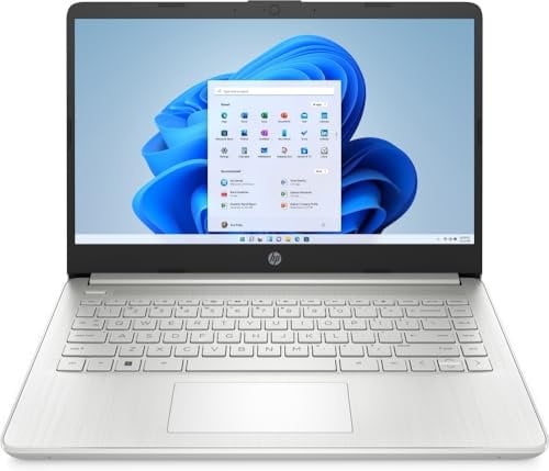 HP 14s-fq0059na 14 HD Laptop AMD 3020e 4GB RAM 64GB SSD Windows 11s Silver