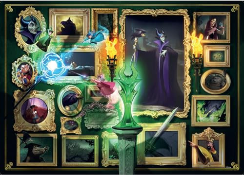 Ravensburger Puzzle 12000037 - Disney Villainous Maleficent - 1000 Teile Puzzle für Erwachsene und Kinder ab 14 Jahren, Disney Puzzle, Disney Geschenke