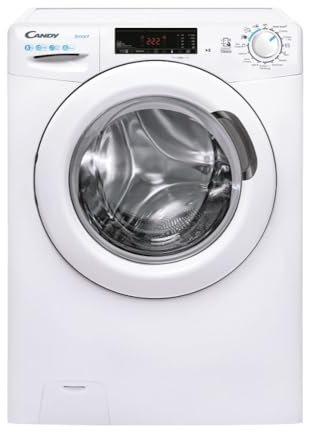 Candy CSS128TW3-11 - Lavatrice da 8 Kg, 1200 giri, Caricamento Frontale, Classe energetica C