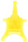 Abaodam 1 Satz Eiffelturm-bausteine 3D-Puzzle-Modell Rätsel Eiffelturm-Puzzle Kinderspielzeug Dekoratives 3D-Puzzle Puzzle Eiffelturm Puzzle-Spielzeug Eiffelturm 3D-Puzzle Plastik Yellow