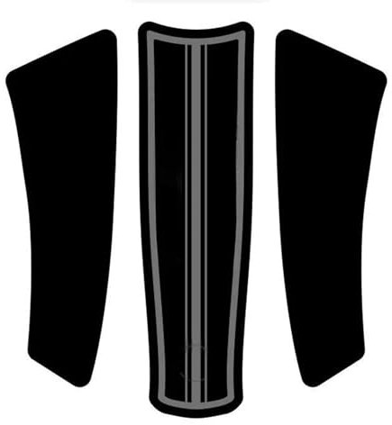 ZWBHNB Tankpad-Aufkleber Motorrad-Kraftstofftank-Aufkleber, Seitlicher Kniegriffschutz, Aufkleber-Pads Für R NineT, Rutschfestes Kraftstofftank-Pad Schutzpad(X1)