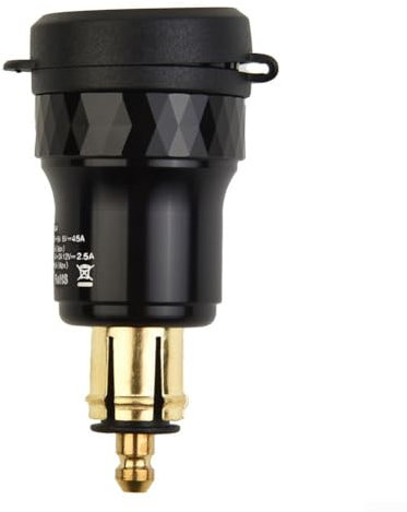 Hasaller Motorcycle USB Chargers QC-3.0 PD3.0 4.2A Dual USB Charger DIN Socket Adapter Waterproof Motorcycle Fast Charging for BMW F800 F650 F700 R1200 GS RT