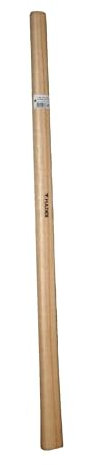 Manche - Manche en bois verni de 100 cm, robuste et durable, idéal pour les outils de jardinage, compatible avec les haches. *