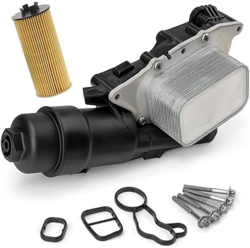 Partsline Boîtier filtre à huile avec radiateur - compatible avec 2 Active Tourer, MINI F55/F56, X1/X2 (1.5, 2.0 essence/diesel) - équivalent à 11428511391, 11428590022