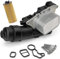 Partsline Boîtier filtre à huile avec radiateur - compatible avec 2 Active Tourer, MINI F55/F56, X1/X2 (1.5, 2.0 essence/diesel) - équivalent à 11428511391, 11428590022