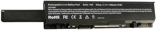 Batternix MT264 WU946 7800mAh Batterie d'ordinateur Portable Remplacement pour Dell Studio 15 1535 1536 1537 1555 1557 1558 PP33L PP39L 9-Cell Haute Performance