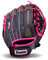 Franklin Sports Windmühle Serie Leichte Softball Handschuh, 27,9 cm, Unisex, Pink/Grau