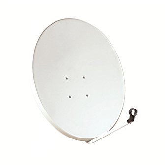 HD-LINE Basic Sat-Spiegel 80 cm aus Stahl - Sat Schüssel für Astra Hotbird Türksat Eutelsat ...
