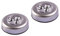 2 x Stick And Click LED Push Lights Self Adhesive Battery AAA Lamp Push On Kids. (1 Pack Of 2)