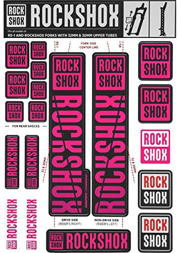 RockShox Unisex – Erwachsene Felgenbänder-03054848 Felgenbänder, Magenta, 30/32mm Standrohre