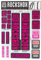 RockShox Unisex – Erwachsene Felgenbänder-03054848 Felgenbänder, Magenta, 30/32mm Standrohre