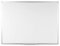 BoardsPlus - Whiteboard - 60 x 45 cm, mit Aluminiumrahmen und Stifteablage, Melamin Oberfläche