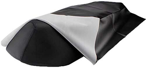 xtsfx 1 Motorrad Sattelbezug Motorrad Sattelbezug schwarz Leder Universal Leder Sitzprotektor Die meisten Motorräder haben eine verschleißfeste und wasserdichte Beschichtung, 100cmx70 cm