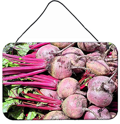Caroline's Treasures GAK1015DS812 Beets by Gary Kwiatek Wand- oder Türhänger, 8 x 12, mehrfarbig