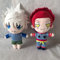 MayDee Hunter Plush Toy Cute Hisoka Plush Killua Zoldyck Doll Hunter Stuffed Plush 2pcs