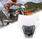 JFG RACING Motorrad Universal Scheinwerfer Scheinwerfer Scheinwerfer Tagfahrlicht mit Lenkung für Die meisten Motorräder Dirt Bike Motocross Enduro Supermoto-Weiß
