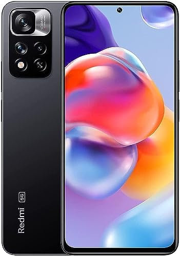 Xiaomi Redmi Note 11 Pro+ 5G Smartphone, 120W Hypercharge, 108MP Main Camera, 120Hz FHD+ AMOLED Screen, 4500mAh, Dimensity MTK 920, 6+128G (Graphite Gray)